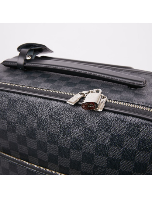 Valise Pégase légère LOUIS VUITTON toile damier graphite