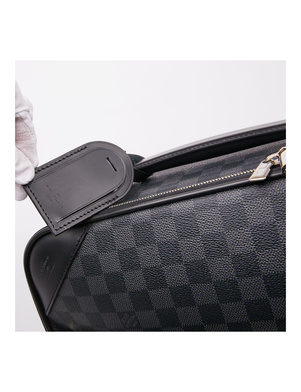 Valise Troley LOUIS VUITTON toile damier
