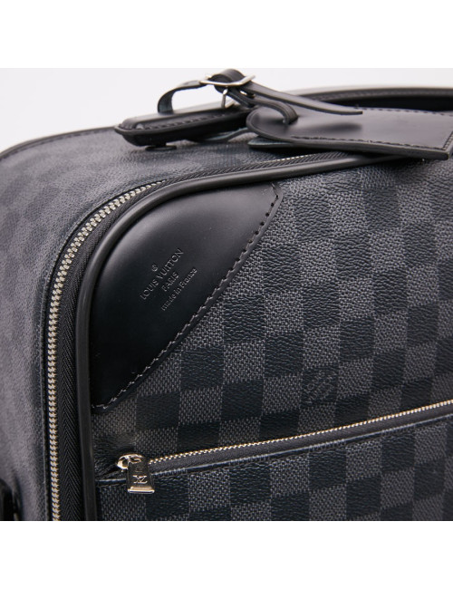 Valise Pégase légère LOUIS VUITTON toile damier graphite