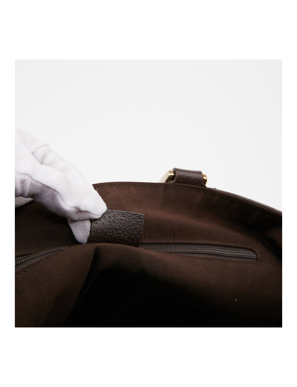 Cabas monogram GUCCI en toile beige