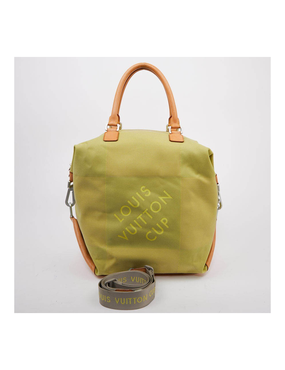 Sac LOUIS VUITTON CUP toile et cuir de vachette naturel