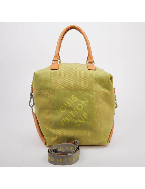 Sac LOUIS VUITTON CUP toile et cuir de vachette naturel