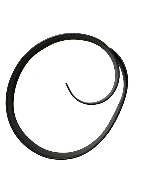 Ceinture tT 80 HERMES reversible box noir et togo bleu