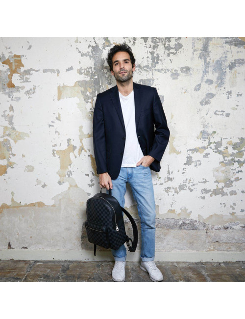 Sac à dos LOUIS VUITTON toile damier