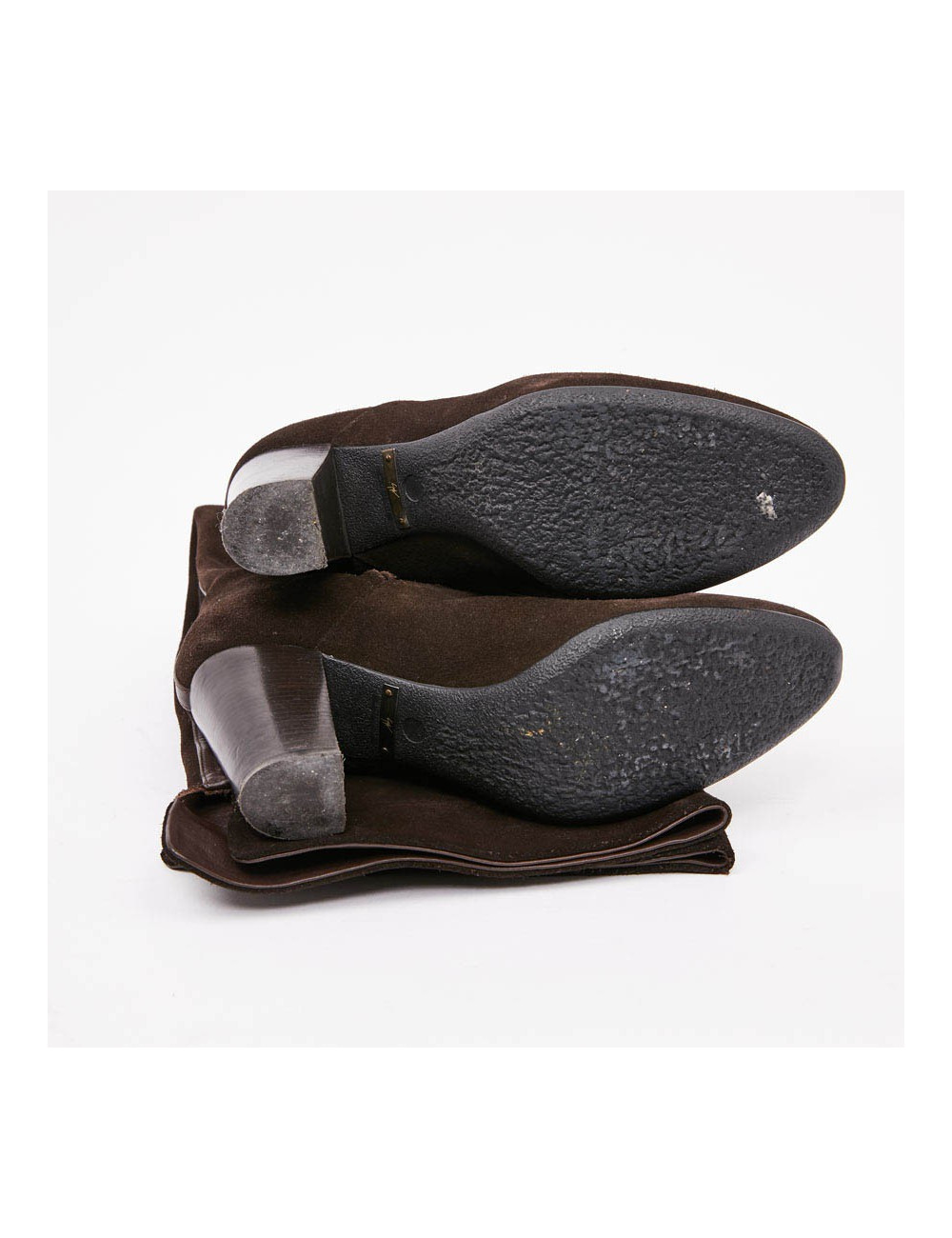 Cuissardes T   GUISEPPE ZANOTTI DAIM MARRON