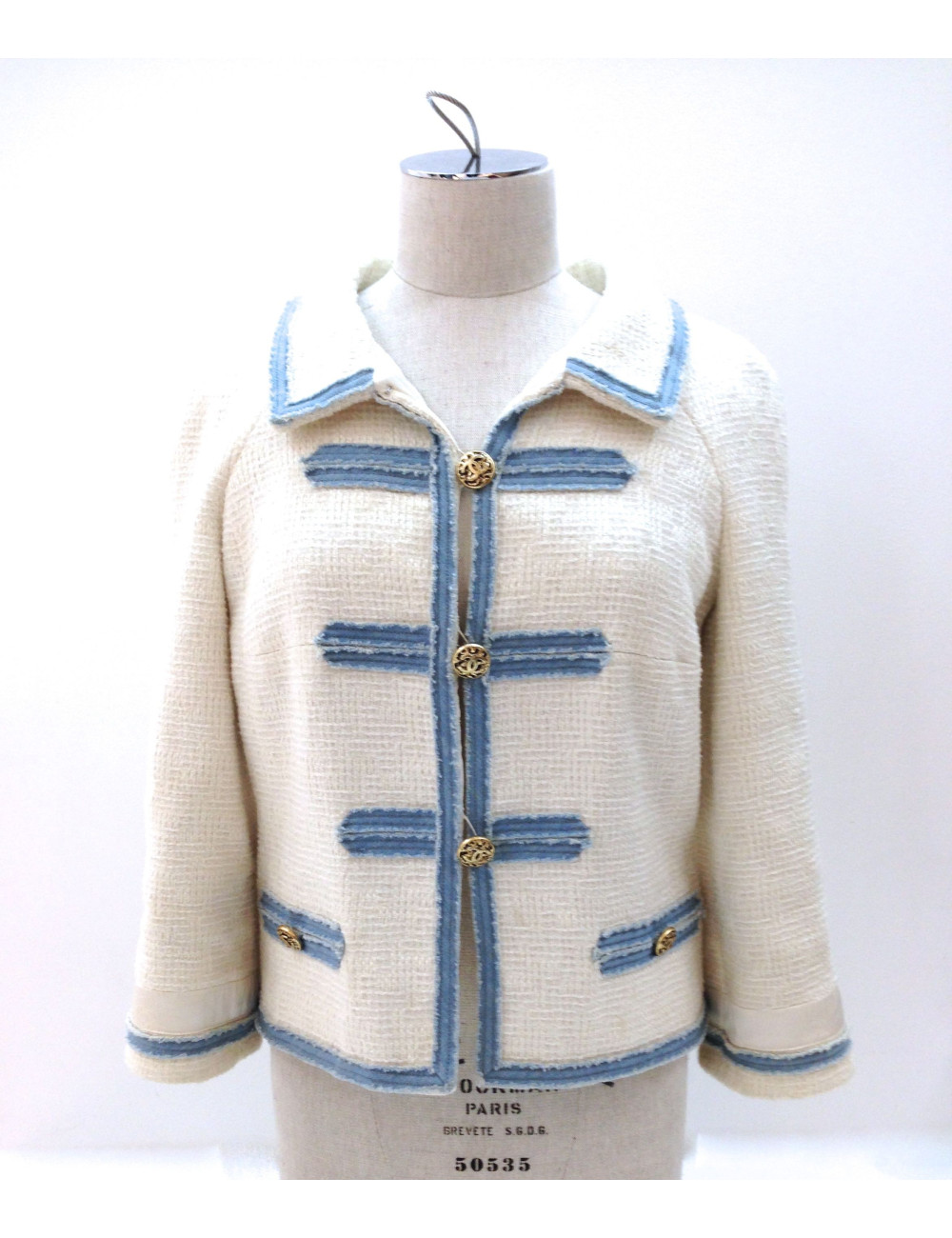 T 38 tweed jacket CHANEL