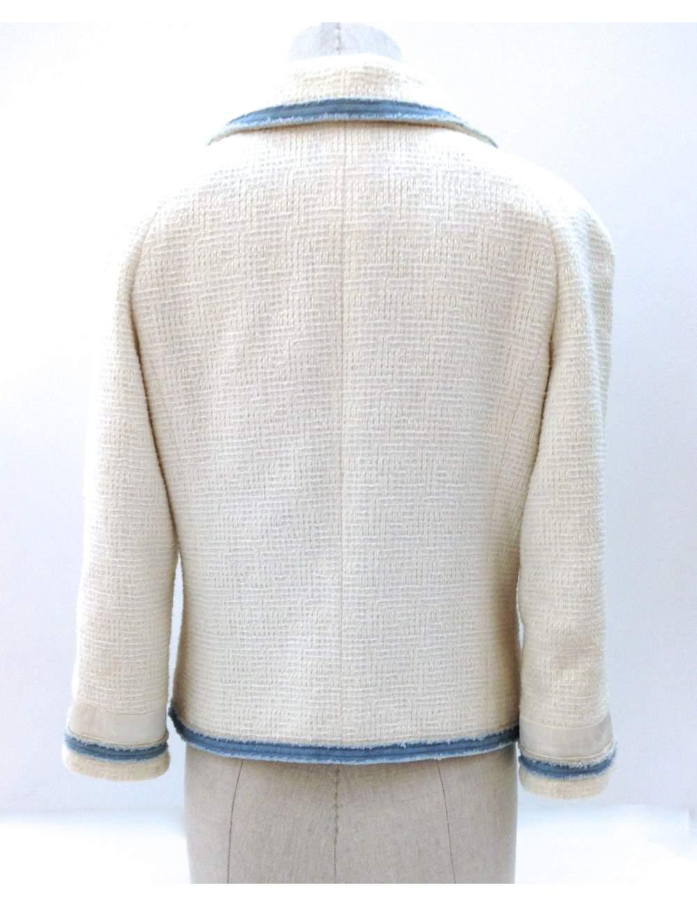 Veste CHANEL en tweed T 38 