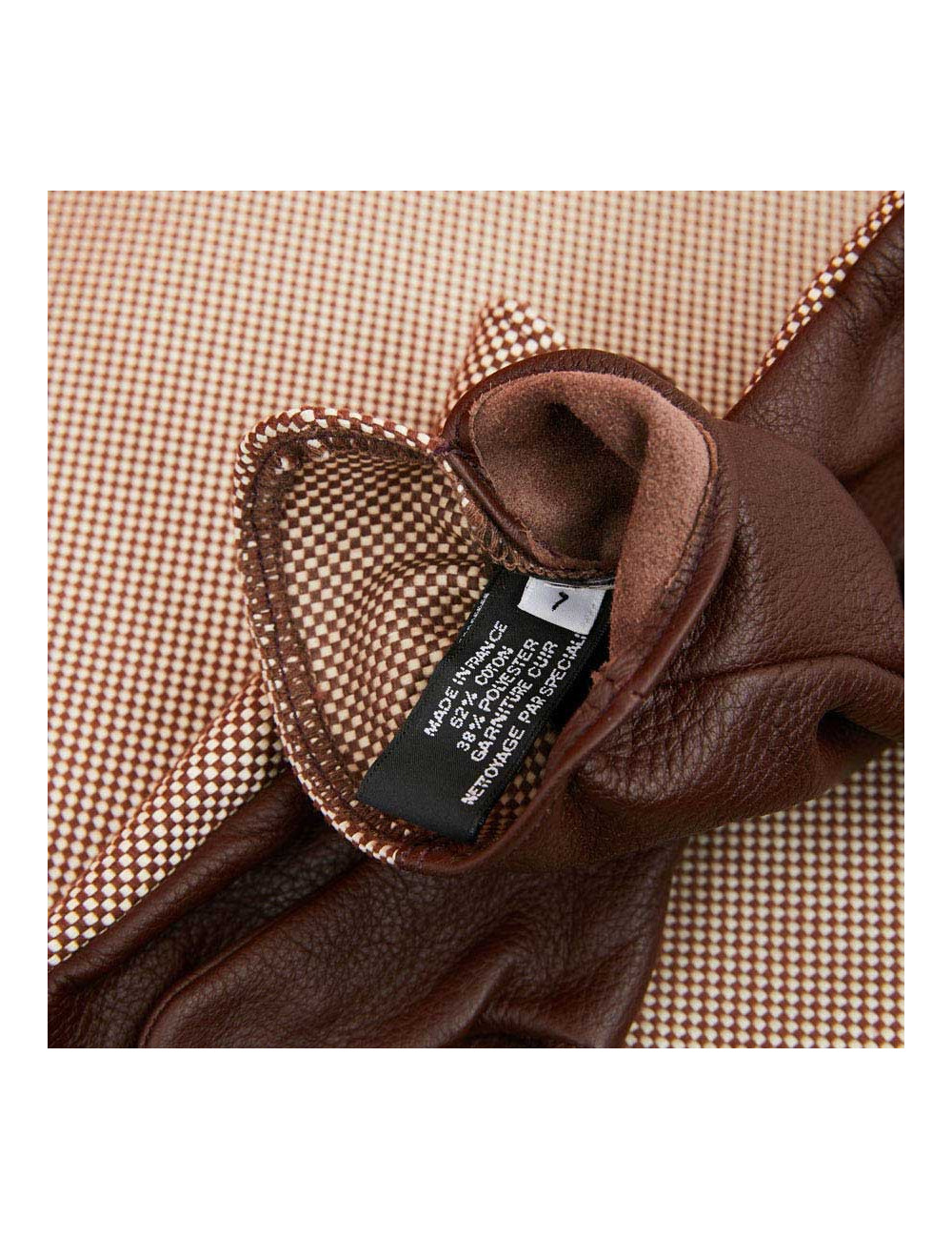 Tablier et gants HERMES de jardinier