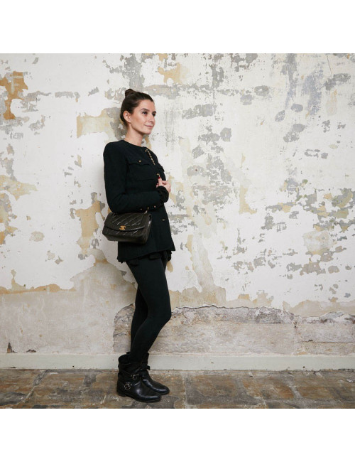 Sac CHANEL timeless marron 