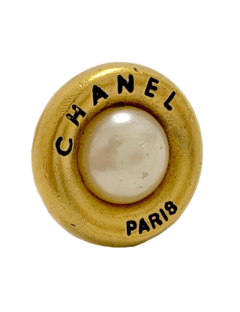 Clips d'oreille CHANEL occasion dorés