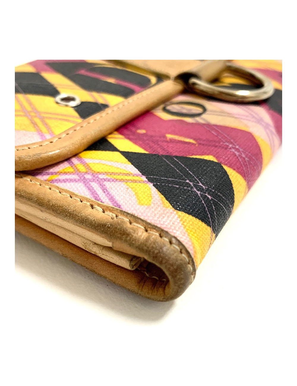 Portefeuille CHRISTIAN DIOR  imprimés géométriques