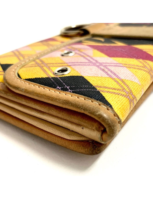 Portefeuille CHRISTIAN DIOR  imprimés géométriques