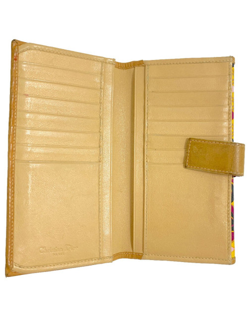 Portefeuille CHRISTIAN DIOR  imprimés géométriques