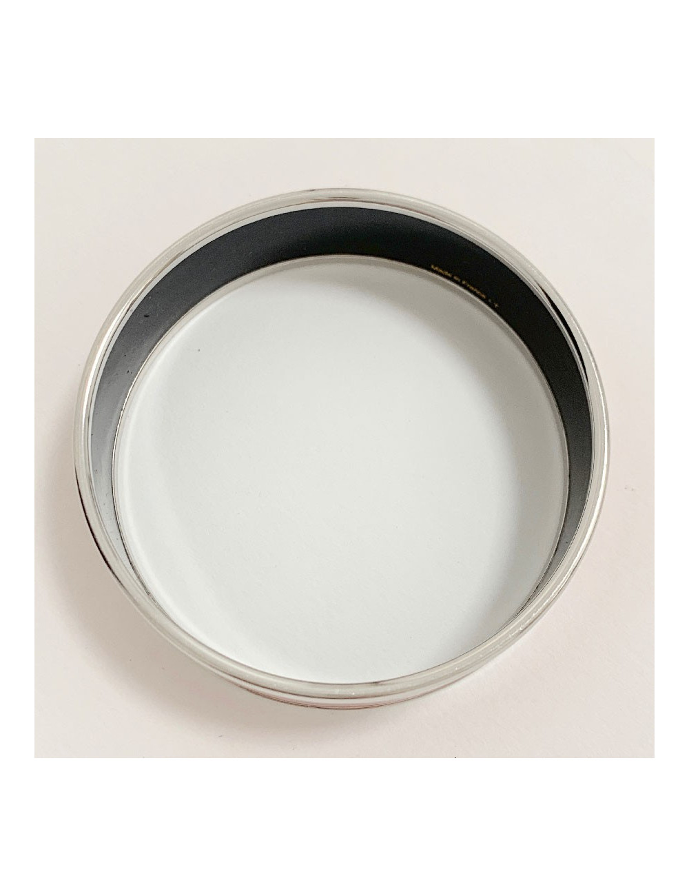 Bracelet HERMES émail orange modèle calèche