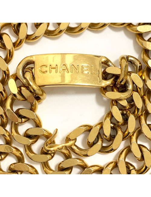 Ceinture CHANEL Vintage chaine dorée 