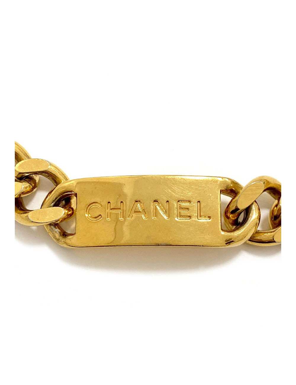 Ceinture CHANEL Vintage chaine dorée 