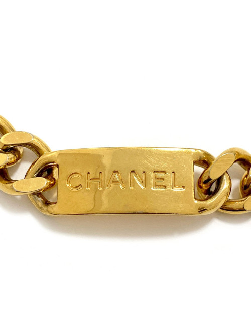 Ceinture CHANEL Vintage chaine dorée 