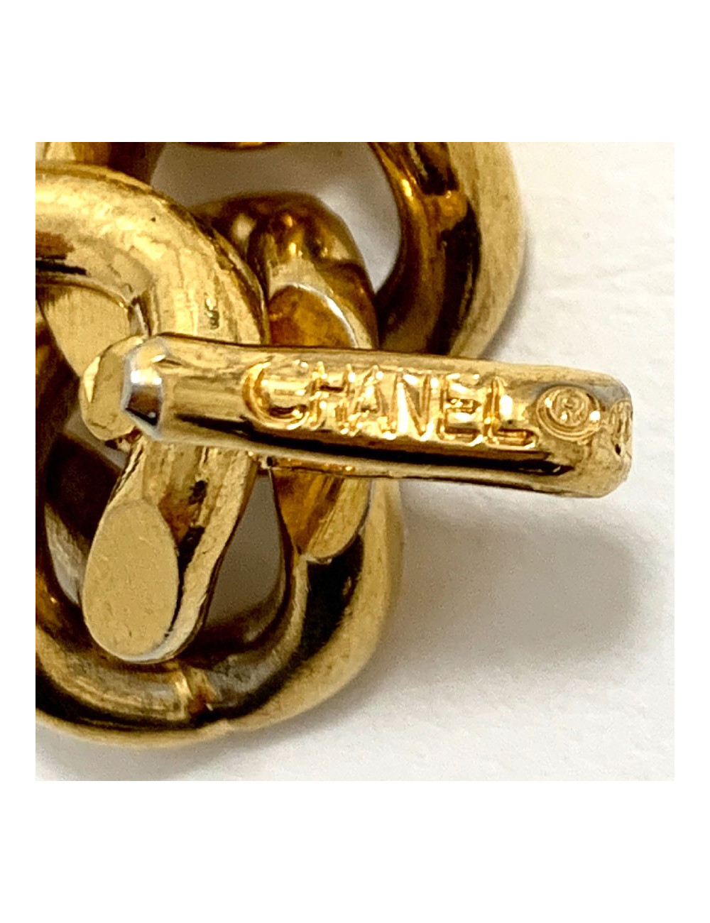 Ceinture CHANEL Vintage chaine dorée 