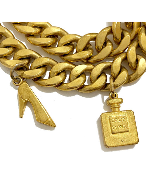 Ceinture CHANEL Vintage  chaine et charms