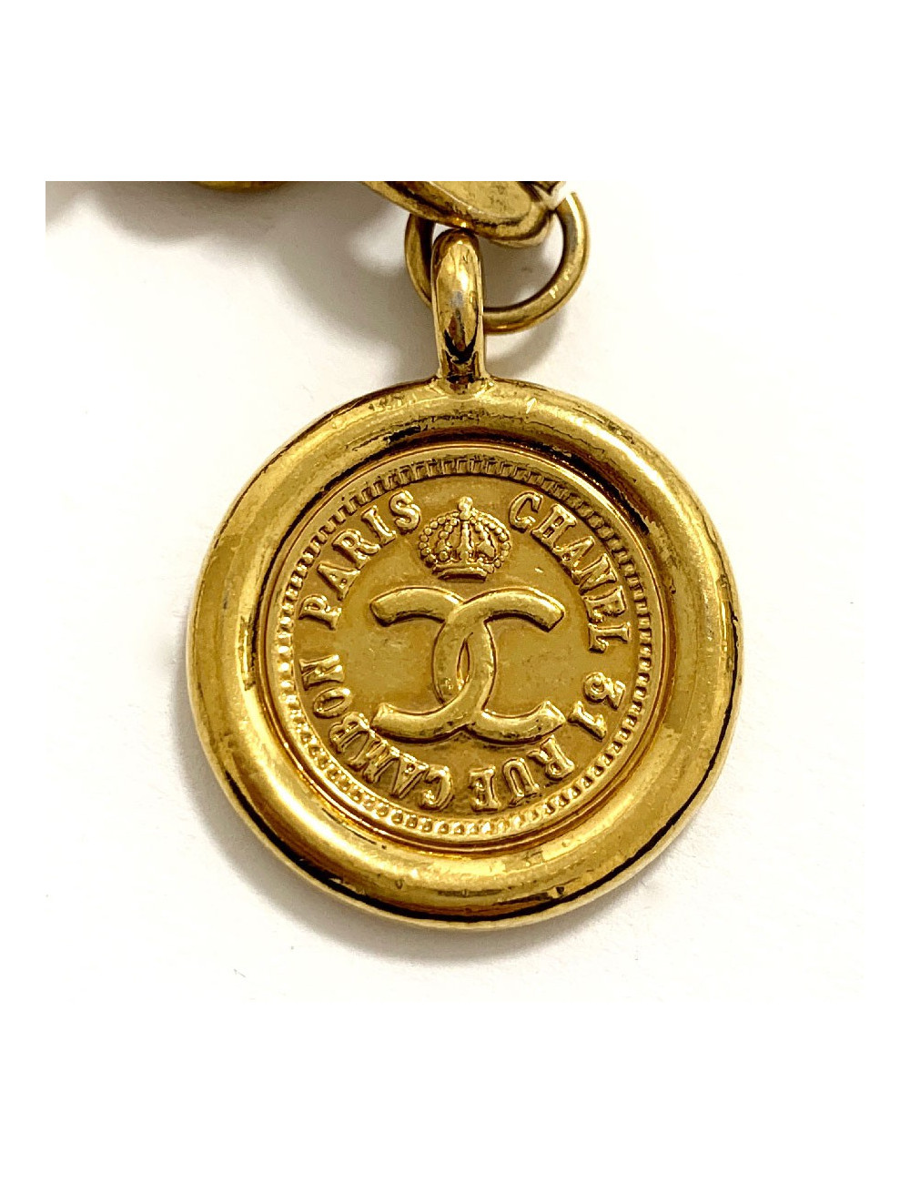 Ceinture CHANEL Vintage  chaine et charms