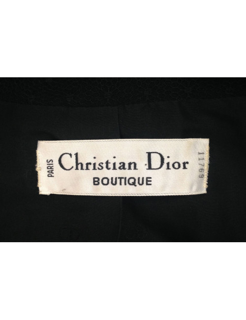 Veste CHRISTIAN DIOR noire T 