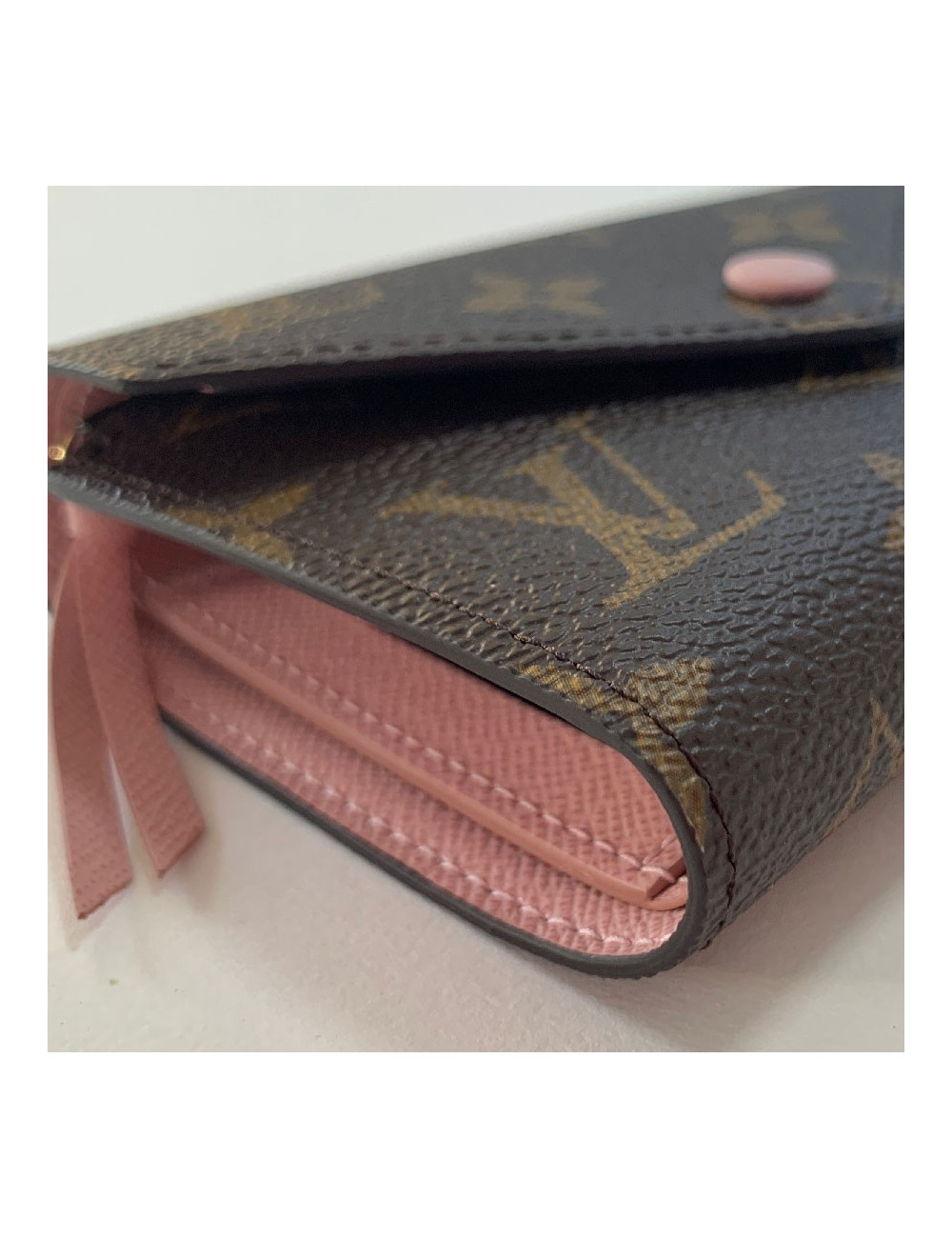 Portefeuille Victorine LOUIS VUITTON rose ballerine