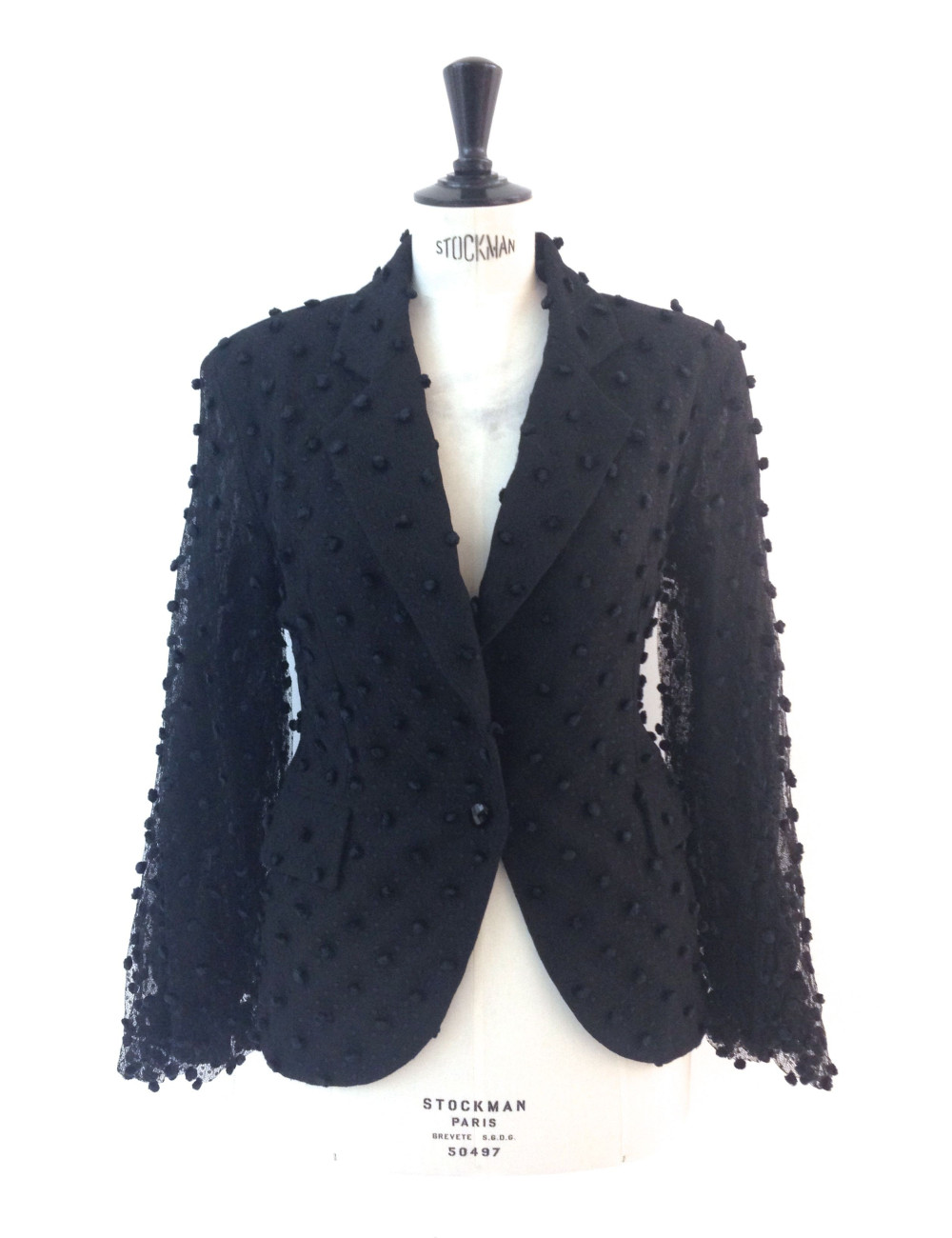 Veste CHRISTIAN DIOR noire T 