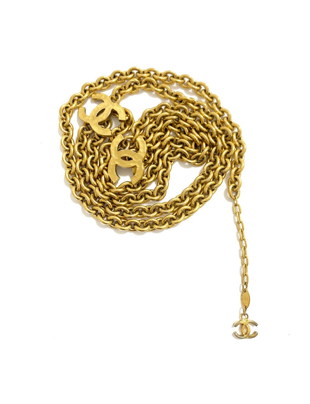 Ceinture CHANEL métal doré Vintage