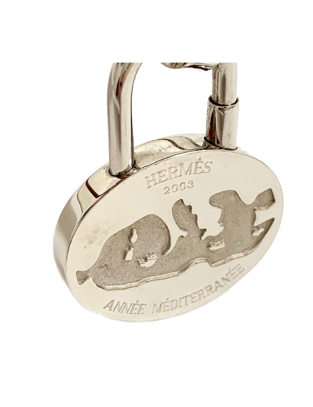HERMES Année Méditerranée padlock necklace