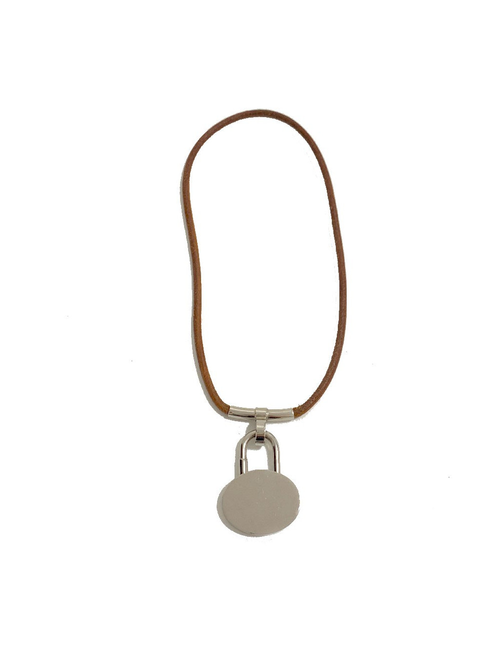 HERMES Année Méditerranée padlock necklace