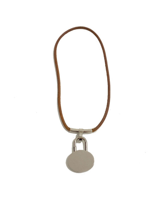 HERMES Année Méditerranée padlock necklace