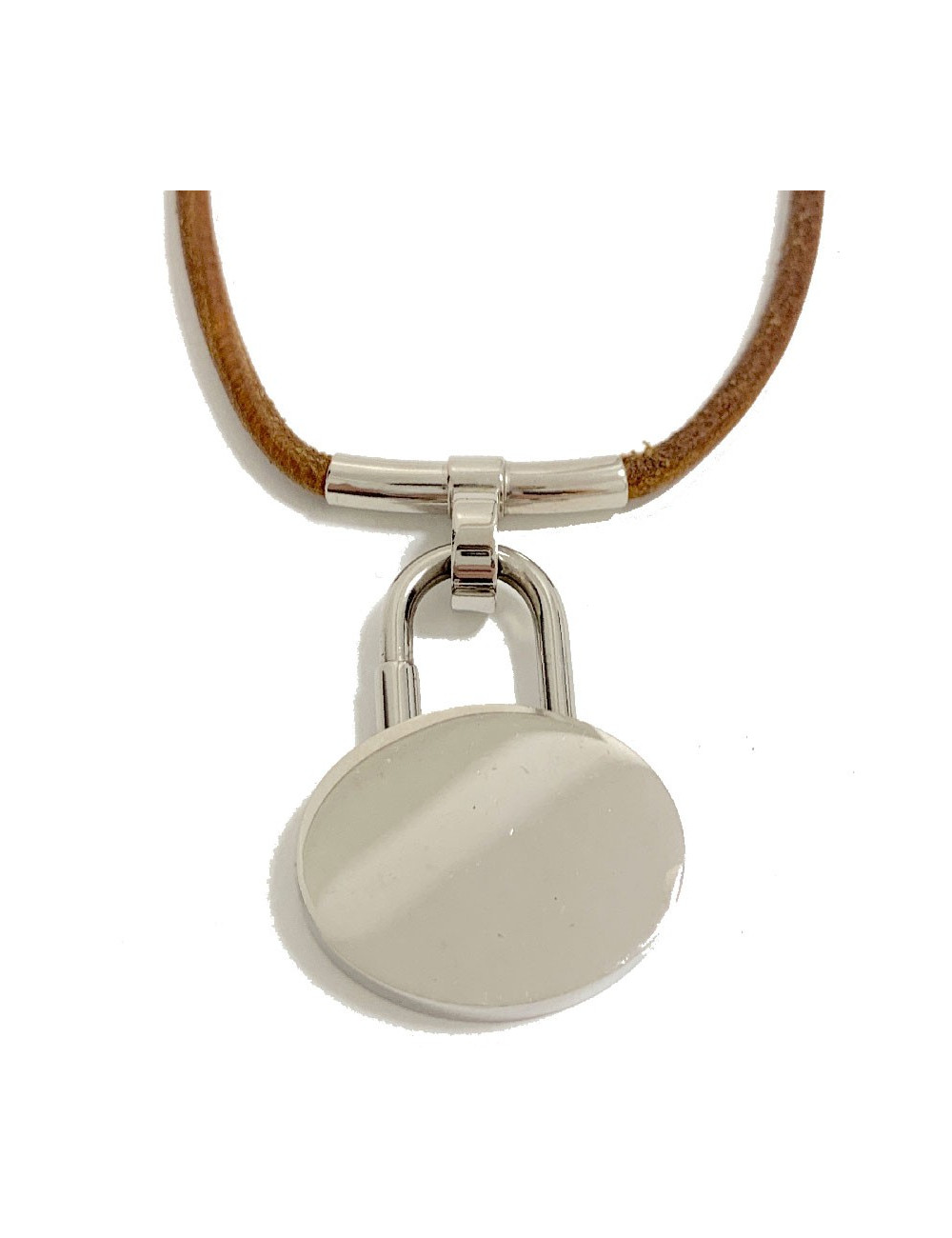 HERMES Année Méditerranée padlock necklace