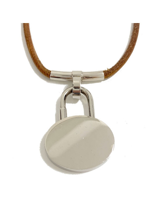 HERMES Année Méditerranée padlock necklace