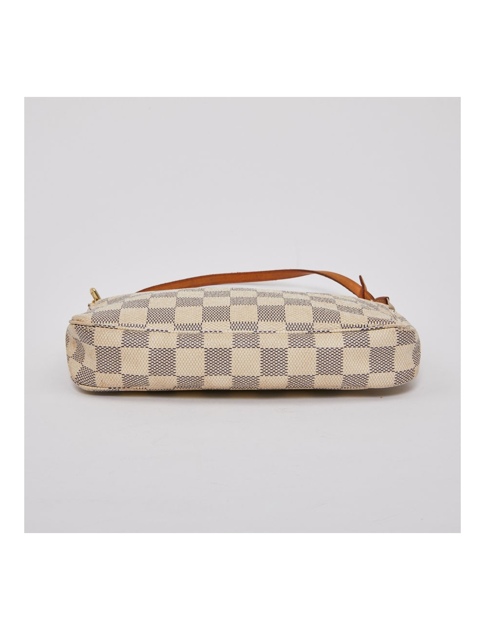 Pochette accessoires LOUIS VUITTON toile damier Azur