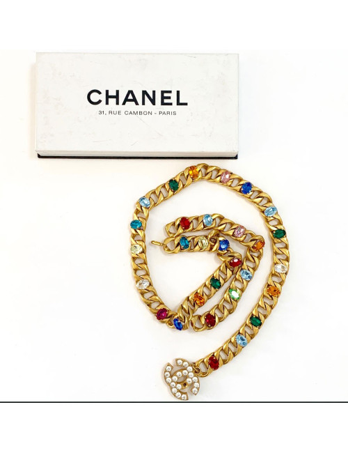 Ceinture CHANEL strass