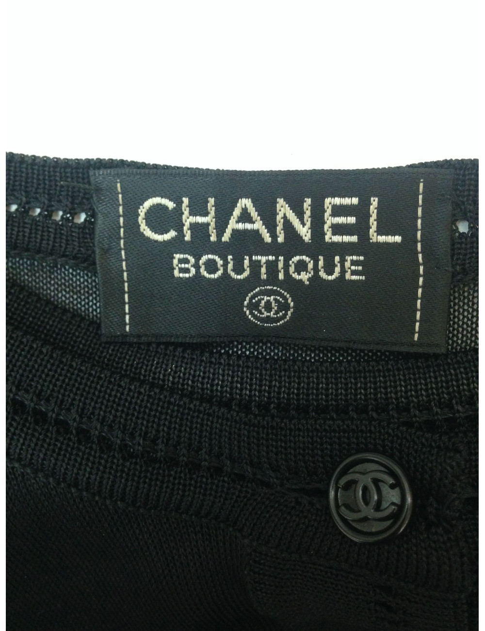 Twinset CHANEL noir T 36 