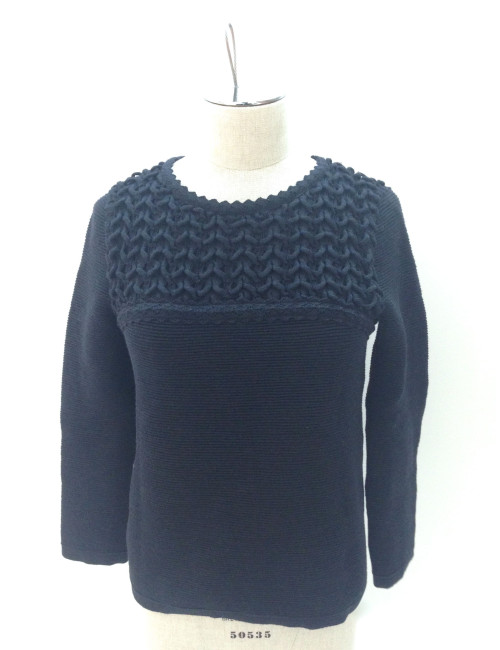 Pull CHANEL noir T 34