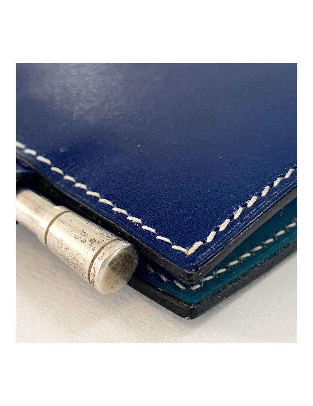 HERMES two-tone agenda cover