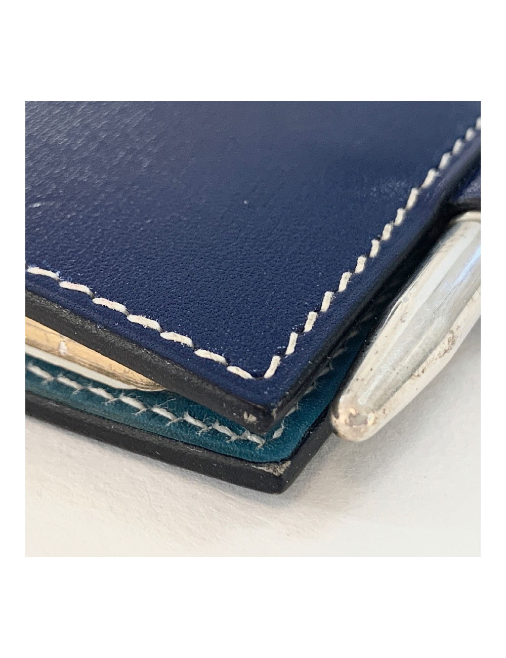 HERMES two-tone agenda cover