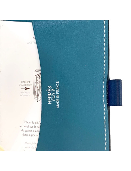 HERMES two-tone agenda cover