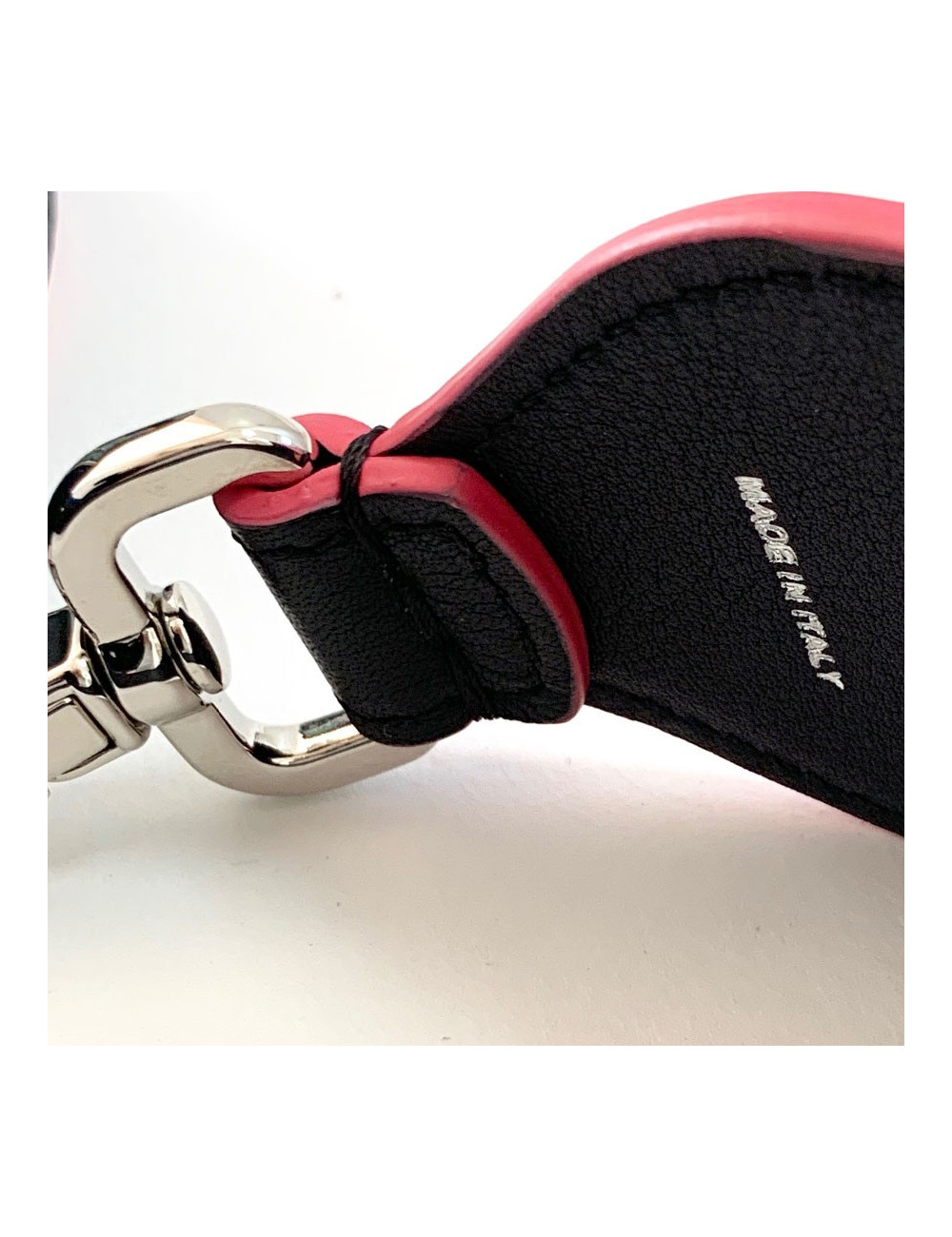 Bandoulière FENDI Strap You en cuir et sequins multicolores