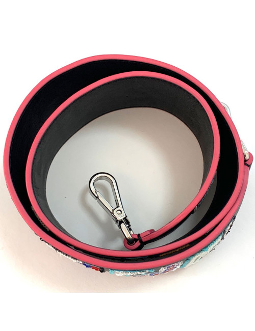 Bandoulière strap FENDI sequins multicolores