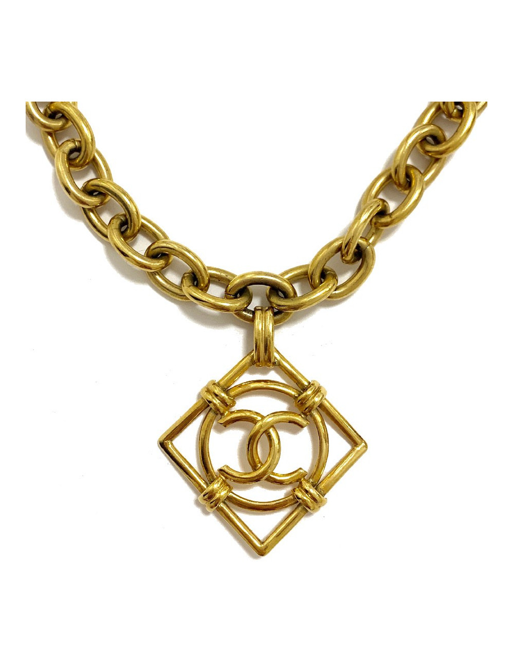 Collier vintage CHANEL doré