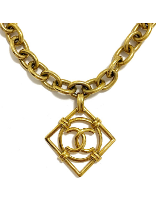 Collier vintage CHANEL doré