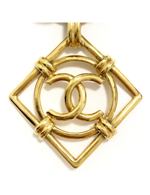 Collier vintage CHANEL doré