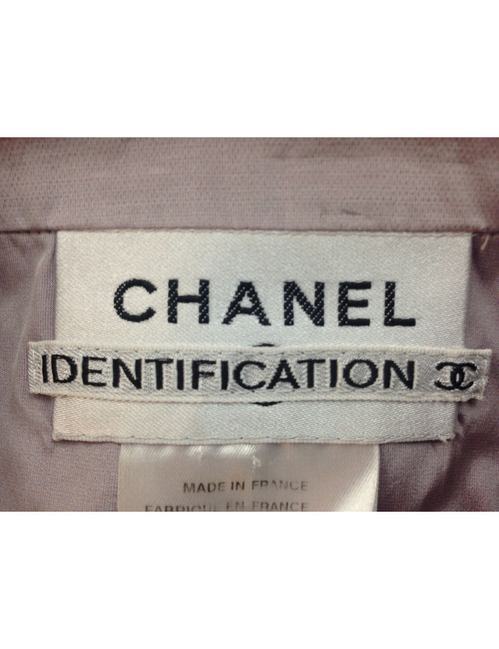 Chemise CHANEL en soie 