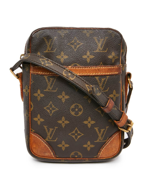 Sac bandoulière LOUIS VUITTON en toile marron