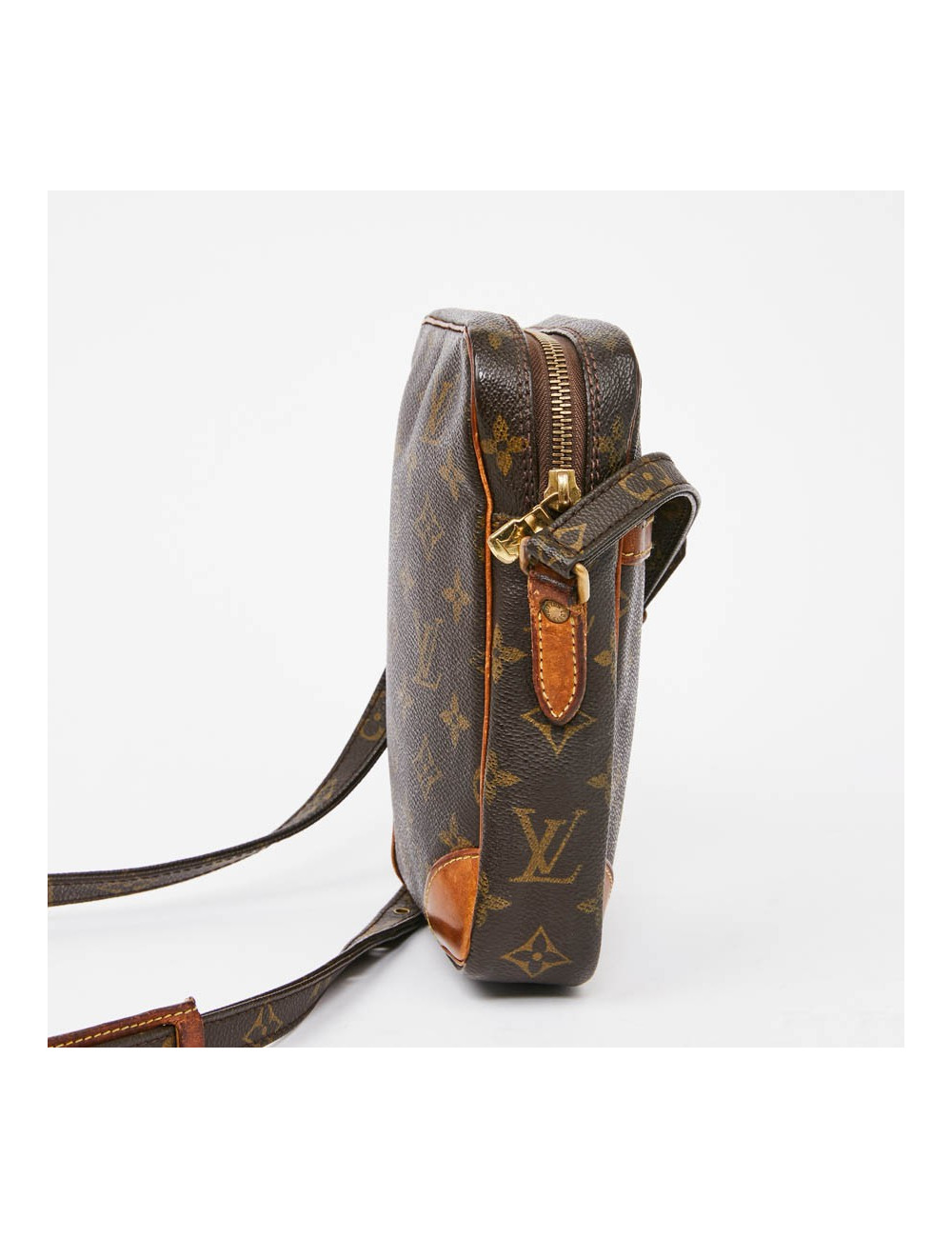 Sac bandoulière LOUIS VUITTON en toile marron