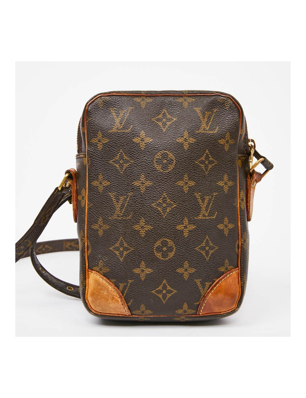 Sac bandoulière LOUIS VUITTON en toile marron