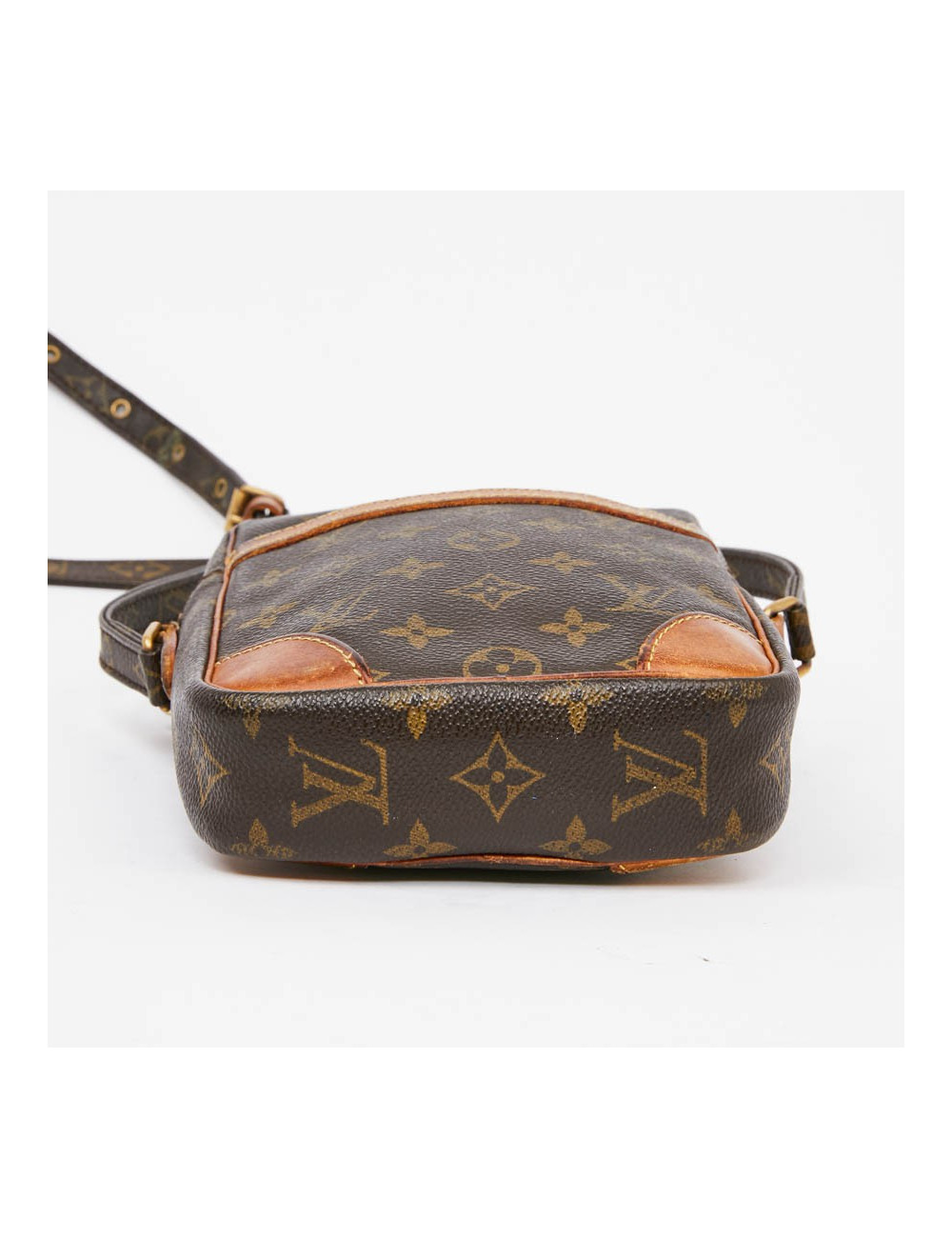 Sac bandoulière LOUIS VUITTON en toile marron